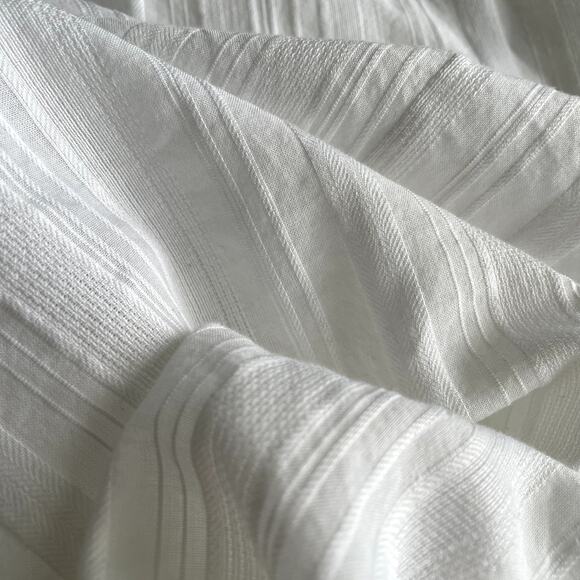 Y2K Guess White Mesh Embroidery Snap Button Women's Shirt Size L - Picture 13 of 16